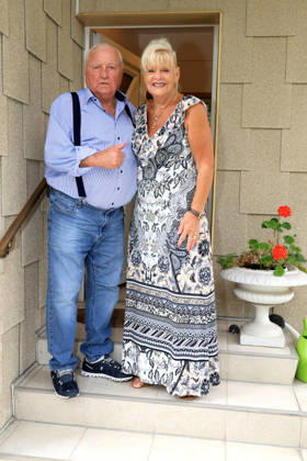 GER, Ulli Wegner, TV armchair, September 3, 2026, Berlin, Berlin, GER, Ulli Wegner, TV armchair, pictured: Uli and Magret Wegner, Berlin Berlin Berlin Germany Copyright: xNordphotox xEnglerx