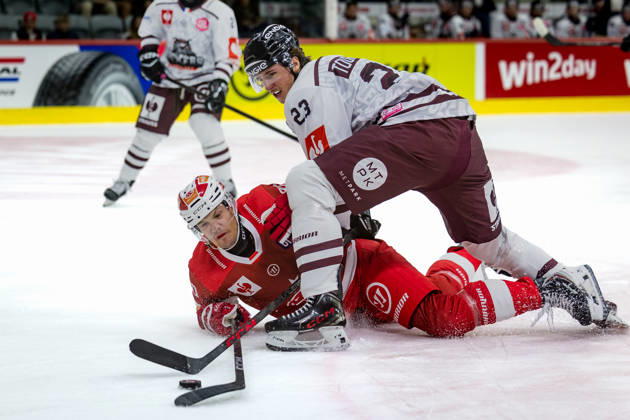 Ice hockey, CHL, Klagenfurter AC v Bordeaux de Boxers