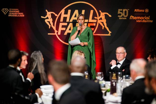 Athletics, Diamond League Meeting, 50th Van Damme Memorial in Brussels, Hall of Fame Gala Dinner