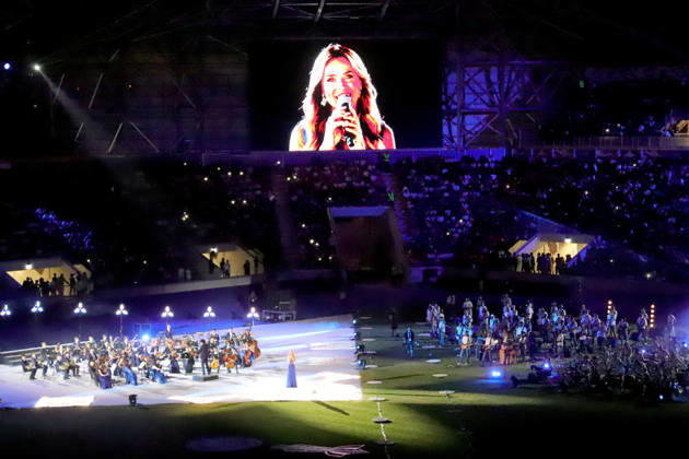 IPA88086526 - 2026 Mediterranean Games closing ceremony in Taranto. During the 20th Mediterranean Games, held in Taranto, Italy, on September 3, 2026  Copyright: xGiuseppexLeva IPAxSportx xx 88086526