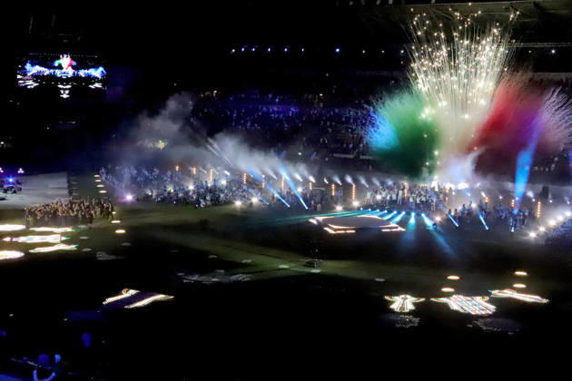 OTHER - Mediterranean Games - 20th Mediterranean Games Photo by IPA ABACAPRESS.COM88086528 - 2026 Mediterranean Games closing ceremony in Taranto. During the 20th Mediterranean Games, Mediterranean Games in Taranto, Italy, September 3, 2026 Taranto Italy  Copyright: xIPAxSport ABACAx