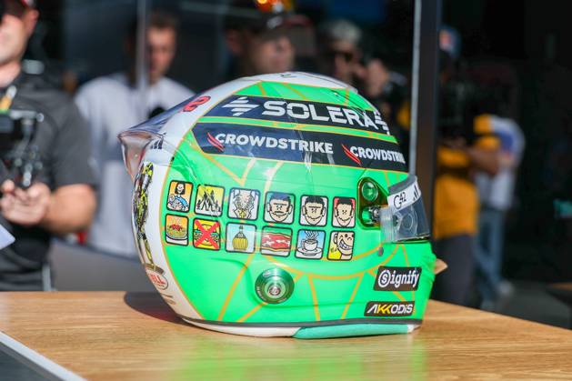 Kimi Antonelli s Mercedes AMG Petronas Helmet No. 12, Free Practice 1, Italian Grand Prix, Motorsports, Men, Formula 1, September 4, 2026, Monza, Lombardy, Italy Copyright: xkolbert-press ChristianxKolbertx