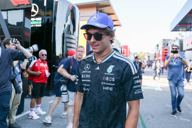Kimi Antonelli, Mercedes AMG Petronas 12, Free Practice 1, Italian Grand Prix, Motorsports, Men, Formula 1, September 4, 2026, Monza, Lombardy, Italy Copyright: xkolbert-press ChristianxKolbertx