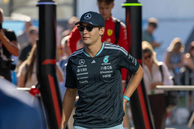 MOTORSPORTS - Formula 1 - 2026 Italian Grand Prix Photo by IPA ABACAPRESS.COM88099391 - George Russell (GBR) - Mercedes-AMG PETRONAS F1 Team during the 2026 Formula 1 Pirelli Italian Grand Prix at the Autodromo Nazionale Monza in Monza, Italy. Round 15 of 24 in the 2026 FIA Formula One World Championship, WM, Weltmeisterschaft held September 4–6, 2026. The Autodromo Nazionale Monza, the Temple of Speed, is the fastest circuit on the calendar and home to the tifosi. Italy Italy Copyright: xIPAxSport ABACAx