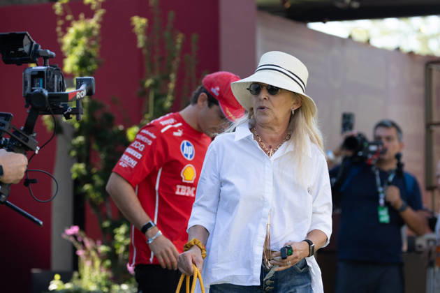 MOTORSPORTS - Formula 1 - 2026 Italian Grand Prix Photo by IPA ABACAPRESS.COM88099380 - Pascale Leclerc (MON), mother of Charles Leclerc (MON) of Ferrari, during the 2026 Formula 1 Pirelli Italian Grand Prix at the Autodromo Nazionale Monza in Monza, Italy. Round 15 of 24 in the 2026 FIA Formula One World Championship, WM, Weltmeisterschaft held September 4–6, 2026. The Autodromo Nazionale Monza, the Temple of Speed, is the fastest circuit on the calendar and home to the tifosi. Italy Italy Copyright: xIPAxSport ABACAx