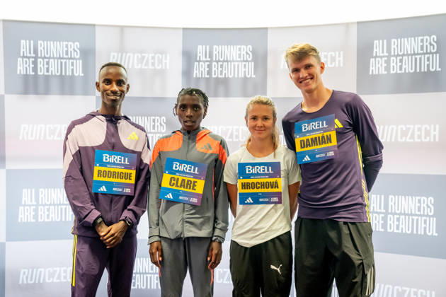 Athletics, Birell GP in Prague, press conference