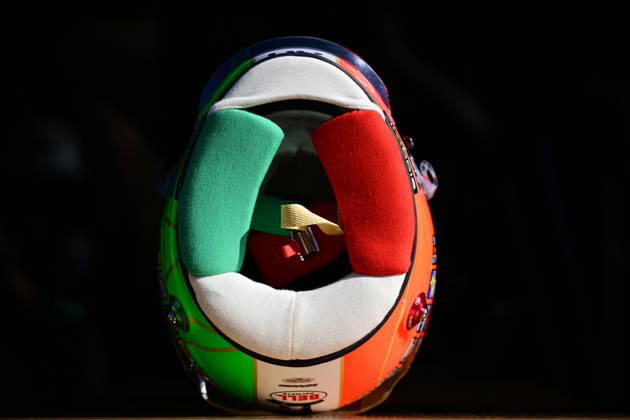 F1 Grand Prix of Italy - Practice Andrea Kimi Antonelli s special helmet during the free practice session of the Formula 1 Italian Grand Prix at the Autodromo Nazionale di Monza in Monza, Italy, on September 4, 2026. Monza Lombardy Italy  Copyright: xAndreaxDiodatox originalFilename:diodato-mediaday260904_np8Kt.jpg