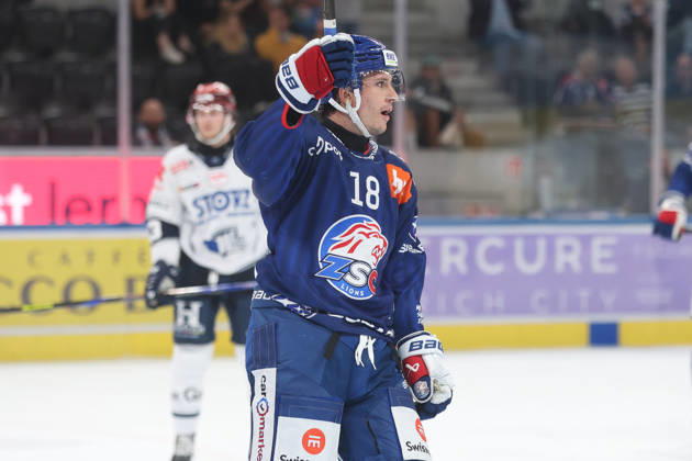 September 3, 2026, Zurich, SWITZERLAND, Swiss Life Arena, 2026–2027 Ice Hockey Season, Exhibition Game: ZSC Lions vs. Schwenninger Wild Wings, Nicolas Baechler, ZSC Lions