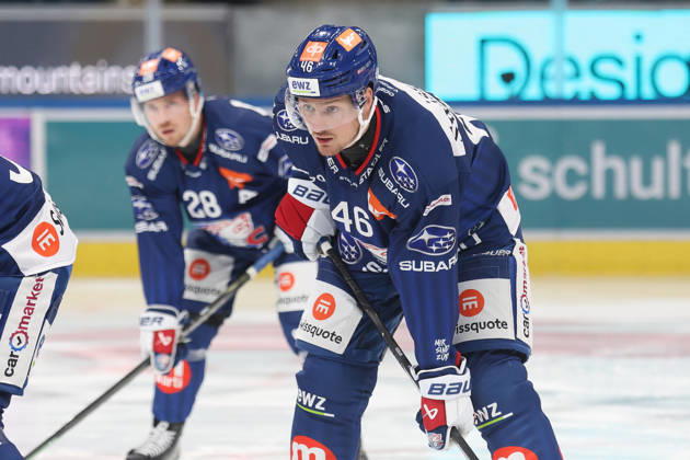 September 3, 2026, Zurich, SWITZERLAND, Swiss Life Arena, 2026–2027 Ice Hockey Season, Exhibition Game: ZSC Lions vs. Schwenninger Wild Wings, Dean Kukan, ZSC Lions