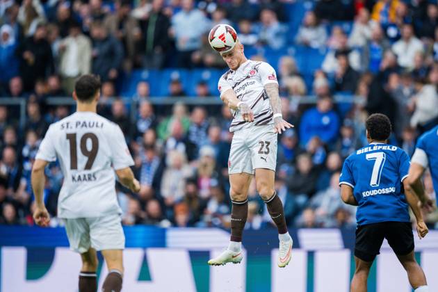 Football, 2nd Bundesliga, Arminia Bielefeld v FC St. Pauli