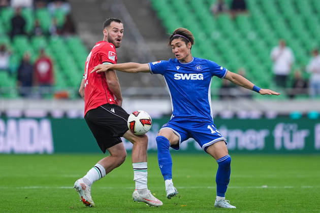 Football, 2nd Bundesliga, Hannover 96 - Karlsruher SC