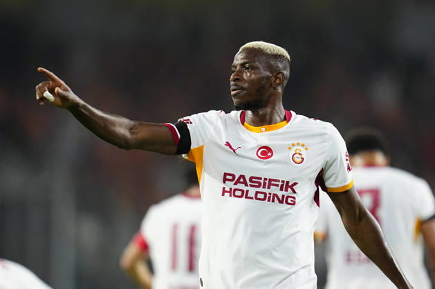 Istanbul Basaksehir FK v Galatasaray SK - Trendyol Super Lig ISTANBUL, TURKIYE - SEPTEMBER 04: Victor Osimhen of Galatasaray celebrates after scoring his team s first goal during the Trendyol Super Lig match between Istanbul Basaksehir FK and Galatasaray SK at Basaksehir Fatih Terim Stadium on September 4, 2026 in Istanbul, Turkiye. Istanbul Basaksehir Fatih Terim Stadium Istanbul Turkiye Copyright: x x2026xYagizxGurtugx xPSxImagesxYagizxGurtugx
