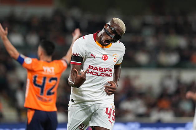 Istanbul Basaksehir v Galatasaray - Turkish Super Lig ISTANBUL, TURKIYE - SEPTEMBER 4: Victor Osimhen (45) of Galatasaray celebrates after scoring a goal during the Turkish Super Lig 4th week football match between Istanbul Basaksehir and Galatasaray at Basaksehir Fatih Terim Stadium in Istanbul, Turkiye on September 4, 2026. Adem Kutucu Anadolu Istanbul Turkey. Editorial use only. Please get in touch for any other usage.  Copyright: x2026xAnadoluxAdemxKutucux