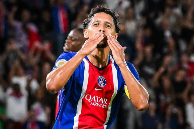 September 4, 2026, Paris, France, France: MARQUINHOS of PSG celebrates his goal during the Ligue 1 match between Paris Saint-Germain (PSG) and AS Monaco at Parc des Princes Stadium on September 04, 2026 in Paris, France. Paris France - ZUMAm308 20260904_zsp_m308_007 Copyright: xMatthieuxMirvillex