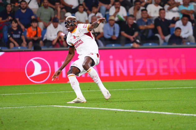 ISTANBUL, TURKEY - SEPTEMBER 04: Victor Osimhen of Galatasaray SK shoots during the Turkish Super League 2026 27 match between Baseaksehir FK and Galatasaray SK at Basaksehir Fatih Terim Stadium, 2026 in Istanbul, Turkey. Istanbul Basaksehir Turkey Copyright: xSeskimphotox BSehir-GSaray-040926 (4)