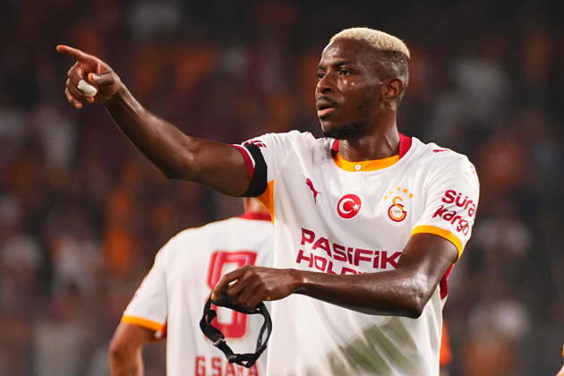 ISTANBUL, TURKEY - SEPTEMBER 04: Victor Osimhen of Galatasaray SK celebrates after scoring the first goal of his team during the Turkish Super League 2026 27 match between Baseaksehir FK and Galatasaray SK at Basaksehir Fatih Terim Stadium, 2026 in Istanbul, Turkey. Istanbul Basaksehir Turkey Copyright: xSeskimphotox BSehir-GSaray-040926 (81)