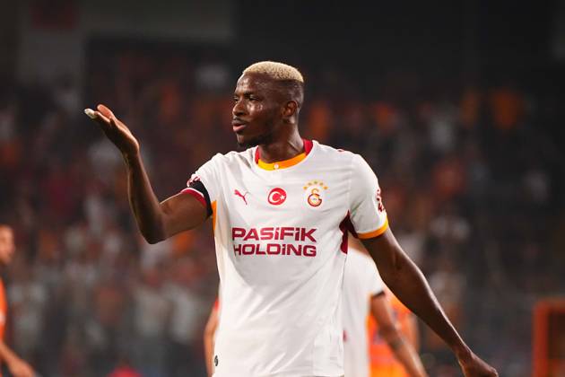 ISTANBUL, TURKEY - SEPTEMBER 04: Victor Osimhen of Galatasaray SK celebrates after scoring the first goal of his team during the Turkish Super League 2026 27 match between Baseaksehir FK and Galatasaray SK at Basaksehir Fatih Terim Stadium, 2026 in Istanbul, Turkey. Istanbul Basaksehir Turkey Copyright: xSeskimphotox BSehir-GSaray-040926 (87)