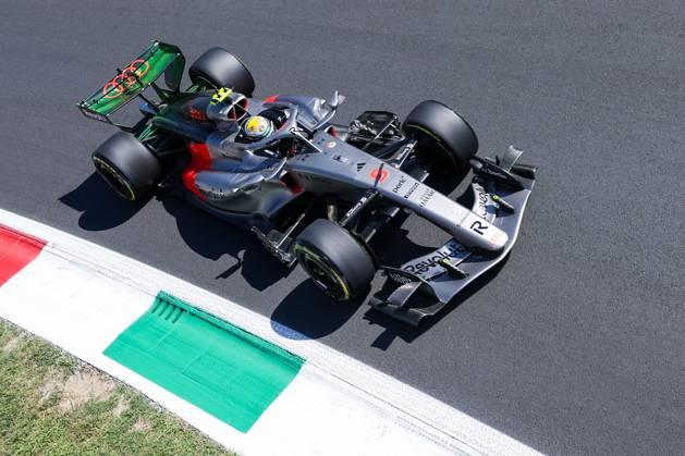 F1 Grand Prix of Italy 2026 (Free Practice 1) in Monza, Italy - 04 Sep 2026 Gabriel Bortoleto of Brazil and Audi Revolut F1 Team R26 (5) seen during F1 Grand Prix of Italy 2026 Monza Italy Copyright: xFabrizioxCarabellix xSOPAxImagesx Fabrizio-Carabelli-1446570