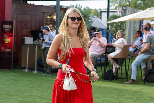 Alicia Torriani, partner of Oliver Bearman MoneyGramm Haas 87, Free Practice 3, Italian Grand Prix, Motorsports, Men, Formula 1, September 5, 2026, Monza, Lombardy, Italy Copyright: xkolbert-press ChristianxKolbertx