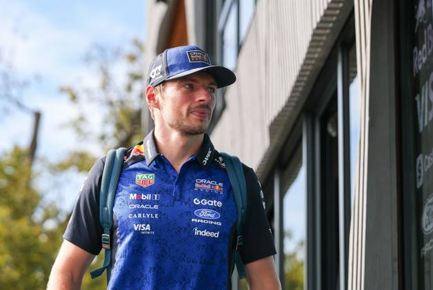 Max Verstappen of Oracle Red Bull Racing 3 arrives at the paddock, Free Practice 3, Italian Grand Prix, Motorsports, Men, Formula 1, September 5, 2026, Monza, Lombardy, Italy Copyright: xkolbert-press ChristianxKolbertx
