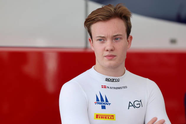 Monza, Italy, September 3–6, 2026, 2026 FIA Formula 3 Championship, Italy, Monza, Saturday Sprint Race. Pictured: Noah Stromsted Stroemsted (DEN 4), in profile at the Autodromo Nazionale Monza Copyright: xFotostandx xFWMEDIAx