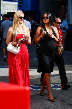 F1 - ITALIAN GRAND PRIX 2026 Alexandra Saint Mleux Leclerc, wife of LECLERC Charles (mco), in the paddock during the Formula 1 Gran Premio d™Italia 2026, Italian Grand Prix, 13th round of the 2026 Formula One World Championship, WM, Weltmeisterschaft from September 4 to 6, 2026 on the Autodromo Nazionale Monza, in Monza, Italy - MonzaItaly  Copyright: xFLORENTxGOODENx