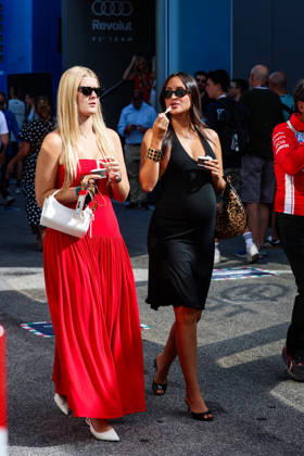F1 - ITALIAN GRAND PRIX 2026 Alexandra Saint Mleux Leclerc, wife of LECLERC Charles (mco), in the paddock during the Formula 1 Gran Premio d™Italia 2026, Italian Grand Prix, 13th round of the 2026 Formula One World Championship, WM, Weltmeisterschaft from September 4 to 6, 2026 on the Autodromo Nazionale Monza, in Monza, Italy - MonzaItaly  Copyright: xFLORENTxGOODENx