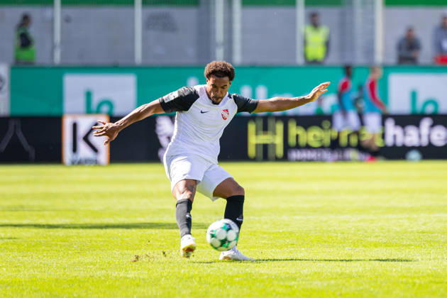 Kwasi Okyere Wriedt, TSV Havelse, 11 GER, SC Preussen Münster vs. TSV Havelse, Soccer, 3rd Division, Matchday 4, 2026–2027 Season, September 5, 2026 DFL regulations prohibit any use of photographs as image sequences and or quasi-video GER, SC Preussen Münster vs. TSV Havelse, soccer, 3. Liga, Matchday 4, 2026–2027 season, September 5, 2026, Münster Copyright: xEibner-Pressefoto JanxRollingerx EP_JSK