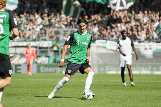 Germany 3rd Division 2026–2027, Matchday 4: SC Preußen Münster vs. TSV Havelse, Saturday, September 5, 2026, LVM Preußenstadion, Münster, North Rhine-Westphalia, Germany; Antonio Tikvic, SC Preußen Münster, No. 4 on the ball Copyright: xMerlexKölkingx