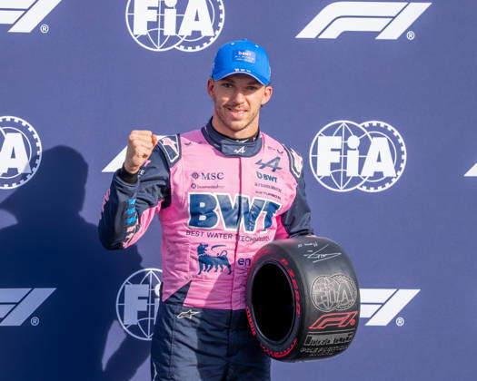 Formula 1, Italian Grand Prix at Monza, Pierre Gasly on pole position