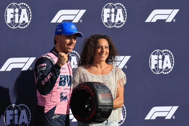 IPA88153233 - F1 Italian Grand Prix at the Autodromo Nazionale Monza on September 5, 2026, in Monza - Qualifying 10: PIERRE GASLY (FRA) - BWT Alpine Formula One Team Federica Brignone  Copyright: xLucianoxMariaxBisi IPAxSportx xx 88153233