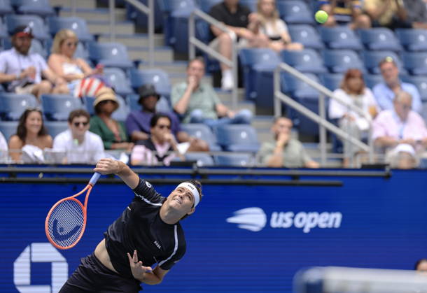 US Open tennis tournament - Day 7 Taylor Fritz of USA in action against Francisco Cerundolo of Argentina during the Men‚Äôs Singles round 3 of the US Open Tennis Championships at the USTA Billie Jean King National Tennis Center in Flushing Meadows, New York, USA, 05 September 2026. The 2026 US Open tournament runs from 23 August through 13 September. FLUSHING MEADOWS NEW YORK United States  Copyright: xCRISTOBALxHERRERA-ULASHKEVICHx