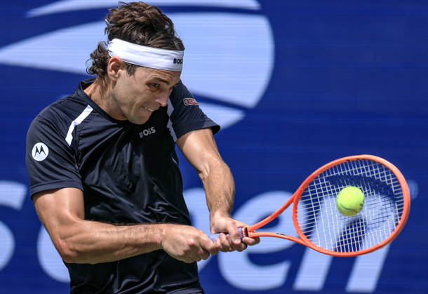 US Open tennis tournament - Day 7 Taylor Fritz of USA in action against Francisco Cerundolo of Argentina during the Men‚Äôs Singles round 3 of the US Open Tennis Championships at the USTA Billie Jean King National Tennis Center in Flushing Meadows, New York, USA, 05 September 2026. The 2026 US Open tournament runs from 23 August through 13 September. FLUSHING MEADOWS NEW YORK United States  Copyright: xCRISTOBALxHERRERA-ULASHKEVICHx