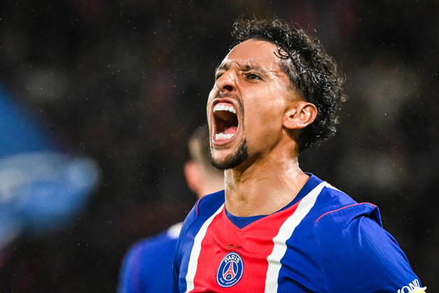 September 4, 2026, Paris, France, France: MARQUINHOS of PSG celebrates his goal during the Ligue 1 match between Paris Saint-Germain (PSG) and AS Monaco at Parc des Princes Stadium on September 04, 2026 in Paris, France. Paris Saint-Germain V AS Monaco - Ligue 1  - ZUMAm308 20260904_zsp_m308_028 Copyright: xMatthieuxMirvillex