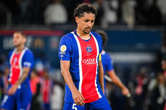 September 4, 2026, Paris, France, France: MARQUINHOS of PSG during the Ligue 1 match between Paris Saint-Germain (PSG) and AS Monaco at Parc des Princes Stadium on September 04, 2026 in Paris, France. Paris Saint-Germain V AS Monaco - Ligue 1  - ZUMAm308 20260904_zsp_m308_054 Copyright: xMatthieuxMirvillex
