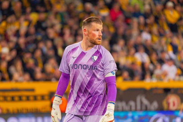 Germany 2. Bundesliga, 2026–2027 Season, September 5, 2026, Matchday 4, SG Dynamo Dresden vs. VfL Bochum, Rudolf Harbig Stadium, Timo Horn (VfL Bochum), 1 portrait photo, portrait, individual shot, portrait Copyright: xMichellexLukax