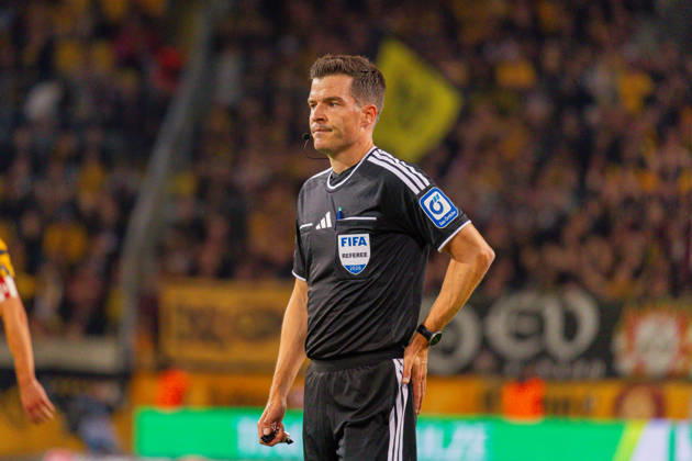 Germany 2. Bundesliga, 2026–2027 Season, September 5, 2026, Matchday 4, SG Dynamo Dresden vs. VfL Bochum, Rudolf Harbig Stadium, Harm Osmers (Referee) Portrait Photo, Portrait, Single Shot, Portrait Copyright: xMichellexLukax
