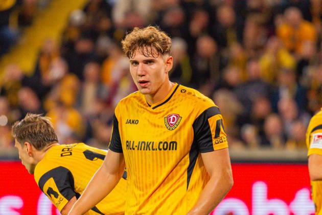 Germany 2. Bundesliga, 2026–2027 Season, September 5, 2026, Matchday 4, SG Dynamo Dresden vs. VfL Bochum, Rudolf Harbig Stadium, Friedrich Müller, SG Dynamo Dresden, 42 portrait photos, portrait, individual shot, portrait Copyright: xMichellexLukax