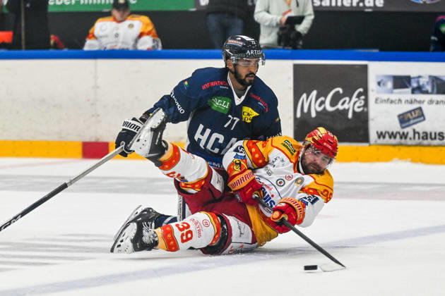 Ice hockey, Warrior Cup, ESV Kaufbeuren v HC Ambri Piotta