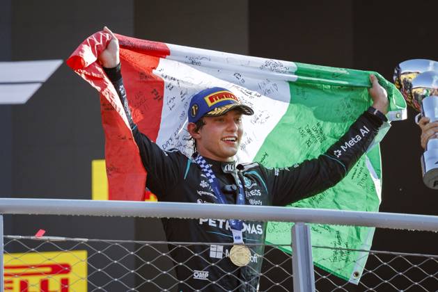 Formel 1, GP Italien in Monza, Sieger Kimi Antonelli