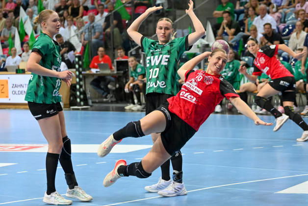 Handball, Frauen, BL, VfL Oldenburg - Thüringer HC