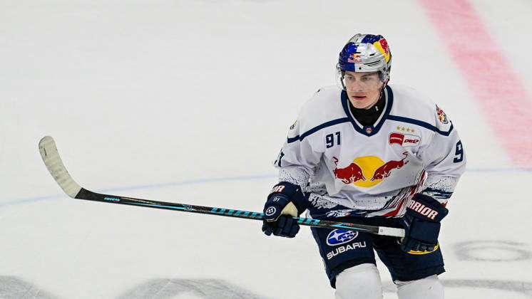 September 6, 2026, GER, Ice Hockey, Men s, Warrior Cup 2026, EHC Red Bull Munich vs. Belfast Giants, Jeremy McKenna, Munich, 91, Kaufbeuren Energie Schwaben Arena, Bavaria, Germany Copyright: xNordphotox xHafnerx