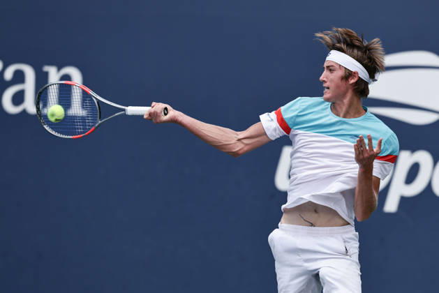 Thilo Behrmann (AUT), Boys Singles, 2026 U.S. Open Grand Slam, Billie Jean King Tennis Center, New York, New York, USA, September 6, 2026 Copyright: xJuergenxHasenkopfx