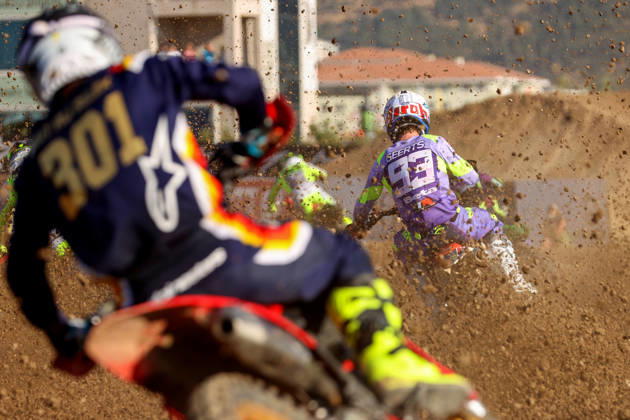 Jeffrey Herlings crowned World Motocross champion AFYONKARAHISAR, TURKIYE - SEPTEMBER 6: Riders compete during the MXGP of Turkiye, the 17th round of the FIM Motocross World Championship, WM, Weltmeisterschaft at the Afyonkarahisar Motorsports Center in Afyonkarahisar, Turkiye, on September 6, 2026. Dutch rider Jeffrey Herlings won the race and secured the overall championship title. Serhat Cetinkaya Anadolu Afyon Turkey. Editorial use only. Please get in touch for any other usage.  Copyright: x2026xAnadoluxSerhatxCetinkayax