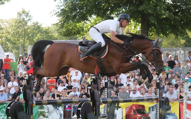 Pferdesport, Springreiten, Großer Preis der Stadt Bietigheim-Bissingen