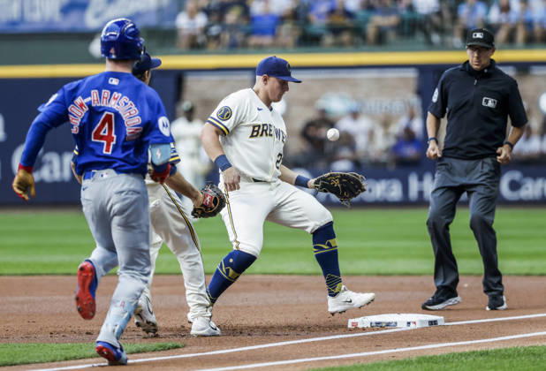 Baseball, MLB, Milwaukee Brewers - Chicago Cubs