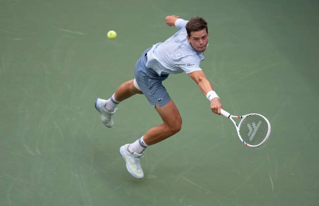 2026 US Open - Day 9 NEW YORK, NEW YORK - SEPTEMBER 7: Alexander Blockx of Belgium returns a shot during his match against Francisco Cerundolo of Argentina during the 2026 US Open - Day 9 at USTA Billie Jean King National Tennis Center on September 7, 2026 in New York, New York. New York USTA Billie Jean King National Tennis Center New York United States Copyright: xSusanxMullane ISIxPhotosx 9754