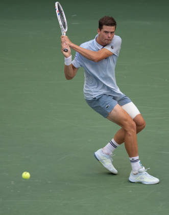 2026 US Open - Day 9 NEW YORK, NEW YORK - SEPTEMBER 7: Alexander Blockx of Belgium returns a shot during his match against Francisco Cerundolo of Argentina during the 2026 US Open - Day 9 at USTA Billie Jean King National Tennis Center on September 7, 2026 in New York, New York. New York USTA Billie Jean King National Tennis Center New York United States Copyright: xSusanxMullane ISIxPhotosx 9754