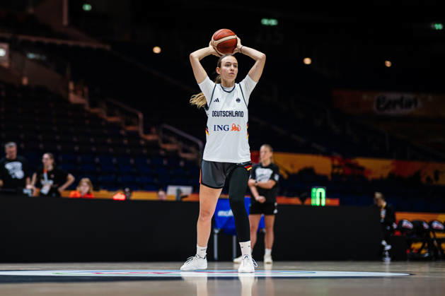 FIBA Women’s Basketball World Cup 2026 Germany Training Session, September 8, 2026 Emily Bessoir Germany, 22 Basketball, FIBA Women’s Basketball World Cup 2026, Final Phase, Germany Training on September 8, 2026, at the Uber Arena, Berlin Copyright: xBEAUTIFULxSPORTS Tonhäuserx
