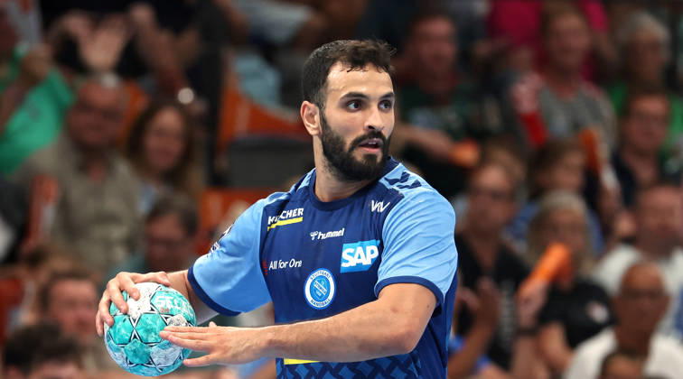 September 6, 2026, Germany, Stuttgart, Handball: TVB Stuttgart vs. Füchse Berlin, Mohamed Amine Darmoul (TVB)